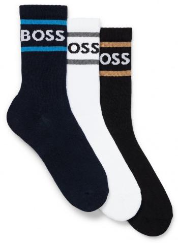 Hugo Boss 3 PACK - șosete pentru bărbați BOSS 50469371-967 43-46