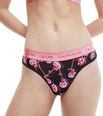 Calvin Klein Tanga pentru femei CK One QF6681E-V35 XS