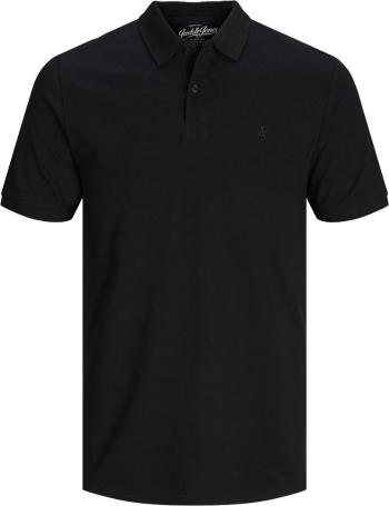 Jack&Jones Pentru bărbațicămașă polo Slim Fit JJEBASIC 12136516 Black L