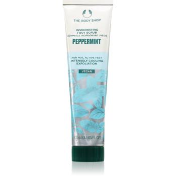 The Body Shop Peppermint Foot Scrub peeling cu menta 100 ml