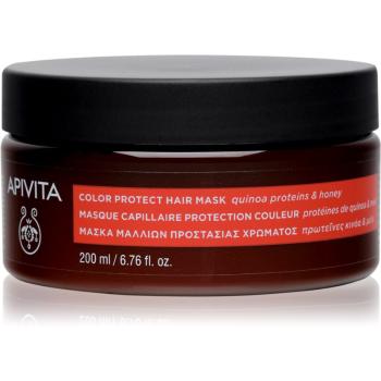 Apivita Color Seal Color Protect Hair Mask Masca de par pentru protecția culorii 200 ml