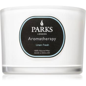 Parks London Aromatherapy Linen Fresh lumânare parfumată 80 g