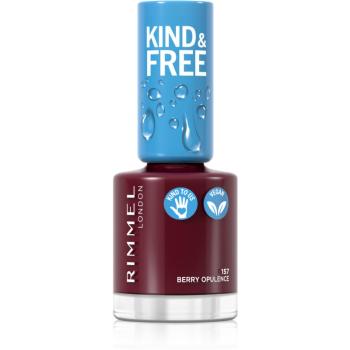 Rimmel Kind & Free lac de unghii culoare 157 Berry Opulence 8 ml