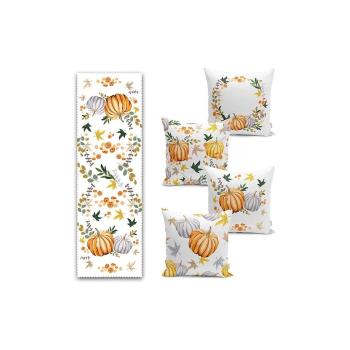 Set 4 fețe de pernă și napron – Mila Home