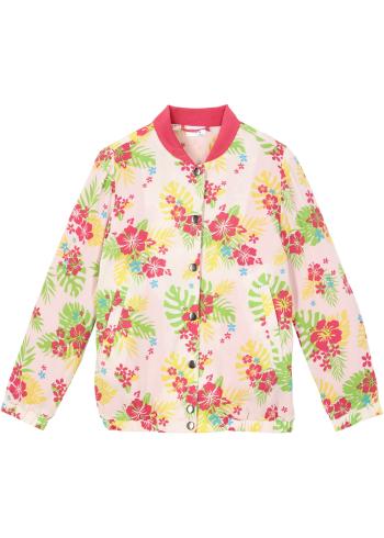 Bluzon fete cu print floral