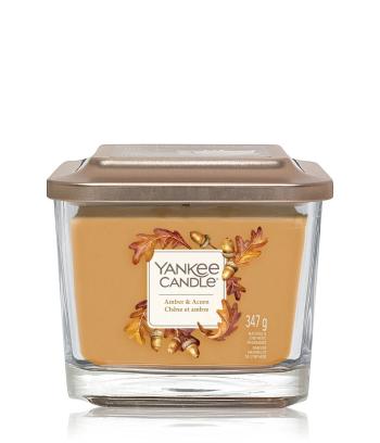 Yankee Candle Lumânare aromatică pătrată mică Elevation Amber & Acorn 96 g