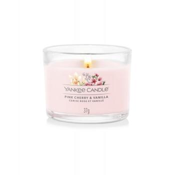 Yankee Candle Lumânare votivă în sticlă Pink Cherry Vanilla 37 g