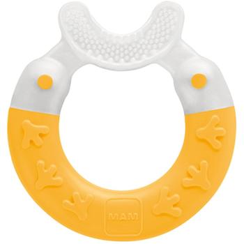 MAM Bite & Brush jucărie pentru dentiție 3m+ Yellow 1 buc