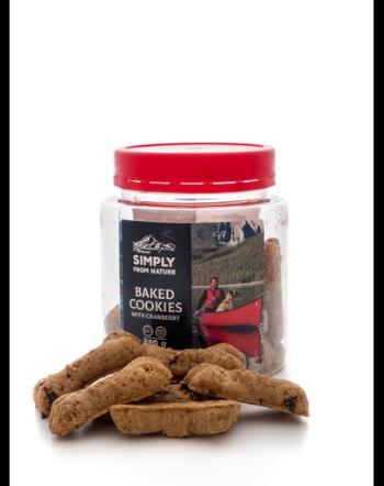 SIMPLY FROM NATURE Baked Cookies cu merișoare 220 g