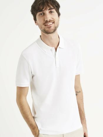 Celio Polo Tricou Alb