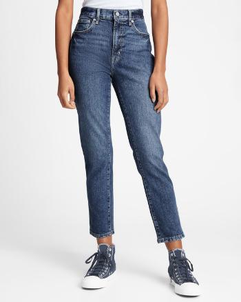 GAP High Rise Cigarette Jeans Albastru