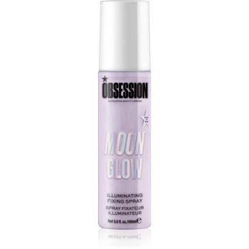 Makeup Obsession Fix & Glow spray pentru fixare și strălucire culoare Moon 100 ml