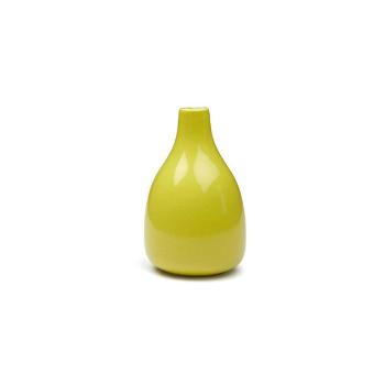 Vază din gresie ceramică Kähler Design Botanica, înălțime 18 cm, galben