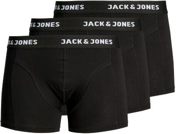 Jack&Jones 3 PACK -boxeri pentru bărbați JACANTHONY 12171944 Black S