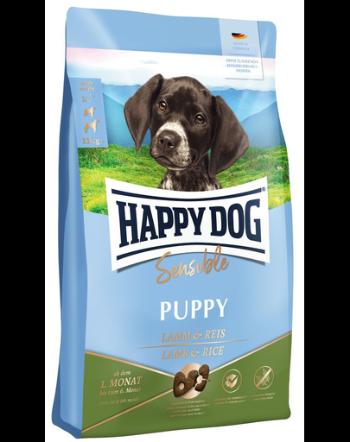 HAPPY DOG Sensible Puppy L Hrana uscata pentru catei cu tract digestiv sensibil, cu miel 10 kg