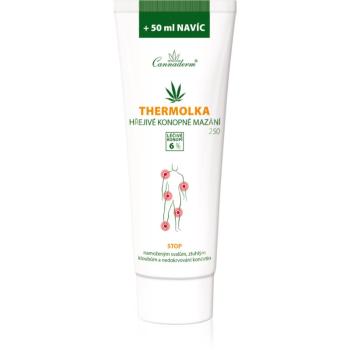 Cannaderm Thermolka warm lubrication crema pentru masaj cu efect termogen 250 ml