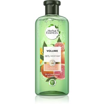 Herbal Essences 90% Natural Origin Volume șampon pentru păr White Grapefruit & Mosa Mint 400 ml