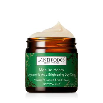 Antipodes Cremă de zi strălucitoare Manuka Honey (Hyaluronic Acid Brightening Day Cream) 60 ml