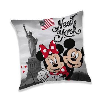 Jerry Fabrics Pernă Mickey și Minnie în New York, 40 x 40 cm