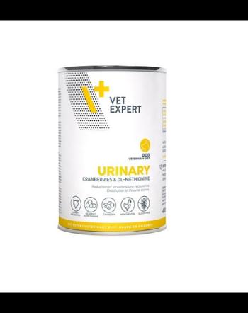 VET EXPERT Veterinary Diet Dog Urinary 400 g dieta caini cu afectiuni urinare