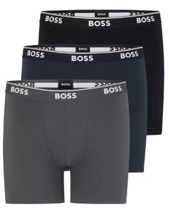 Hugo Boss 3 PACK - boxeri pentru bărbați BOSS 50475298-462 PLUS SIZE 4XL