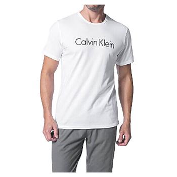 Calvin Klein Tricou pentru bărbați  Comfort Cotton S/S Crew Neck NM1129E-100 White XL
