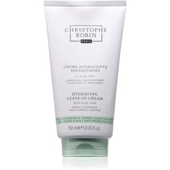 Christophe Robin Hydrating Leave in cream crema de par stralucire pentru parul uscat si fragil 150 ml