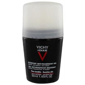 Vichy Deodorantul pentru piele sensibilă Homme 48H deo roll-on (Anti-Transpirant Extra Sensitive) 50 ml