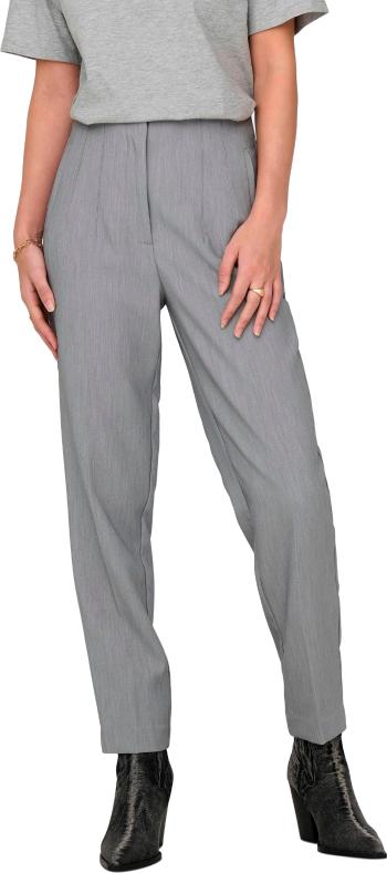 ONLY Pantaloni pentru femei ONLRAVEN Regular Fit 15298565 Light Grey Melange 36/32