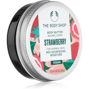 The Body Shop Strawberry unt pentru corp pentru piele normala 50 ml