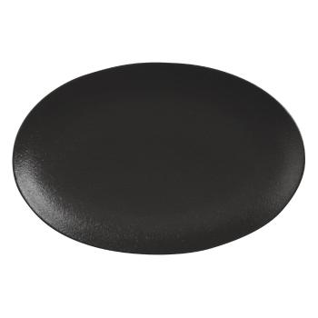 Farfurie din ceramică Maxwell & Williams Caviar, 25 x 16 cm, negru