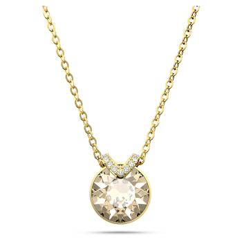 Swarovski Colier strălucitor placat cu aur Bella 5662091