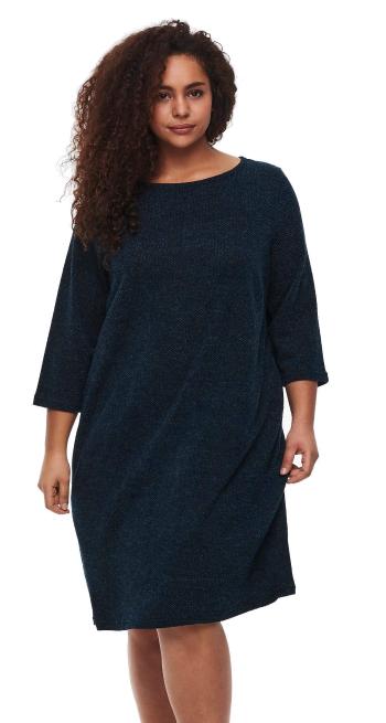 ONLY CARMAKOMA Rochie de damă CARMARTHA Loose Fit 15196520 Mood Indigo 5XL/6XL