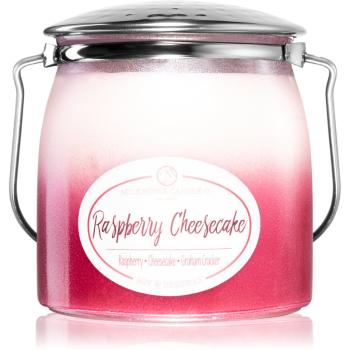 Milkhouse Candle Co. Creamery Raspberry Cheesecake lumânare parfumată Butter Jar 454 g