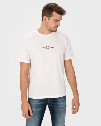 Fred Perry Tricou Alb