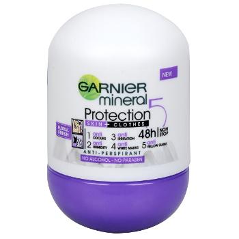 Garnier Antiperspirant rool-on mineral pentru femei Protection Floral Fresh 48h Roll-on50 ml
