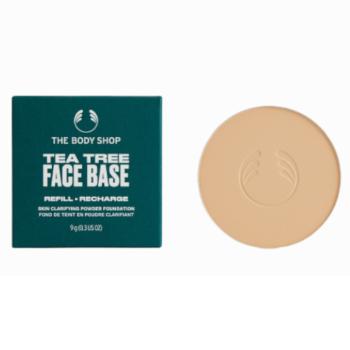 The Body Shop Rezervă de înlocuire pentru pudra compactă Tea Tree Face Base (Skin Clarifying Powder Foundation Reffil) 9 g 2W Medium