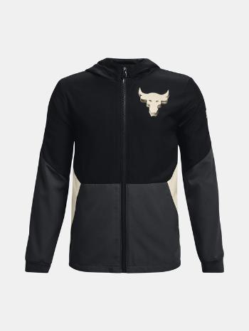 Under Armour UA Project Rock Brahma FZ Hdy Jachetă pentru copii Negru