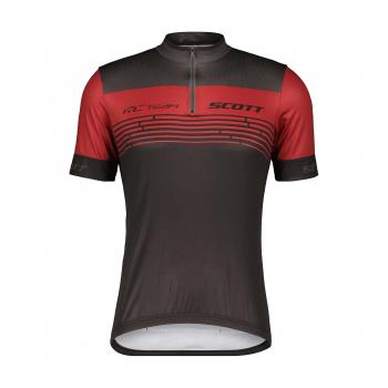 
                 SCOTT Tricou de ciclism cu mânecă scurtă - SCOTT RC TEAM 20 SS - roșu/negru  
            