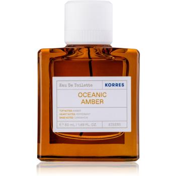 Korres Oceanic Amber Eau de Toilette pentru bărbați 50 ml