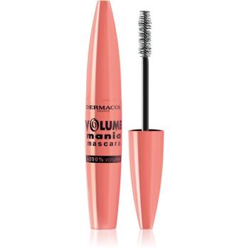 Dermacol Volume Mania +200% Volume mascara pentru extra volum culoare Black 10,5 ml