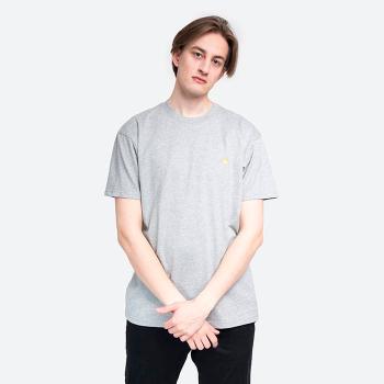 Carhartt WIP S/S Chase T-shirt I026391 GREY HEATHER/GOLD
