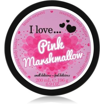 I love... Pink Marshmallow unt  pentru corp 200 ml