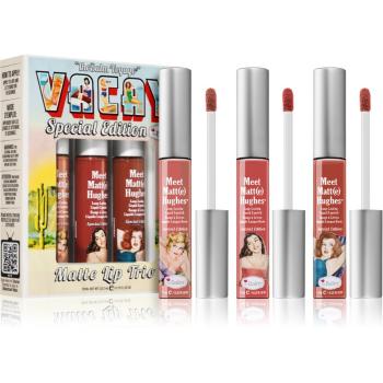 theBalm Voyage Vacay Trio set de buze mat (3 pc)