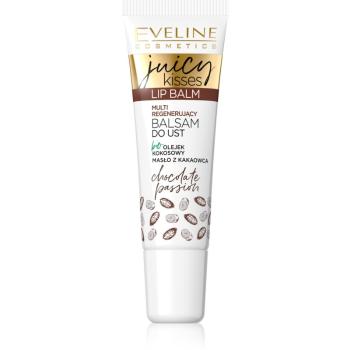 Eveline Cosmetics Juicy Kisses Chocolate balsam de buze hranitor cu unt de cacao 12 ml