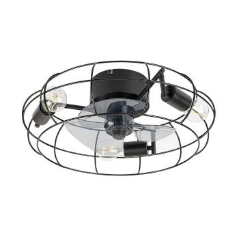 Plafonieră cu ventilator Rabalux 71043 Cadmus, negru