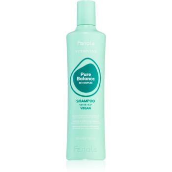 Fanola Vitamins Pure Balance Shampoo sampon pentru curatare pentru par gras si cu matreata 350 ml