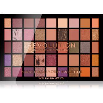 Makeup Revolution Maxi Reloaded Palette palata de culori culoare Infinite Bronze 45x1.35 g