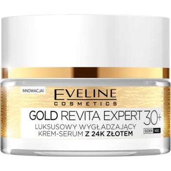 Eveline Cosmetics Gold Revita Expert Cremă cu efect de netezire și fermitate cu aur 30+ 50 ml