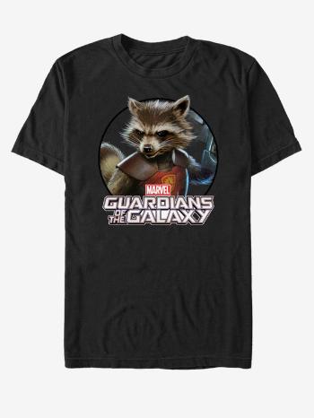 ZOOT.Fan Marvel Rocket Strážci Galaxie Tricou Negru